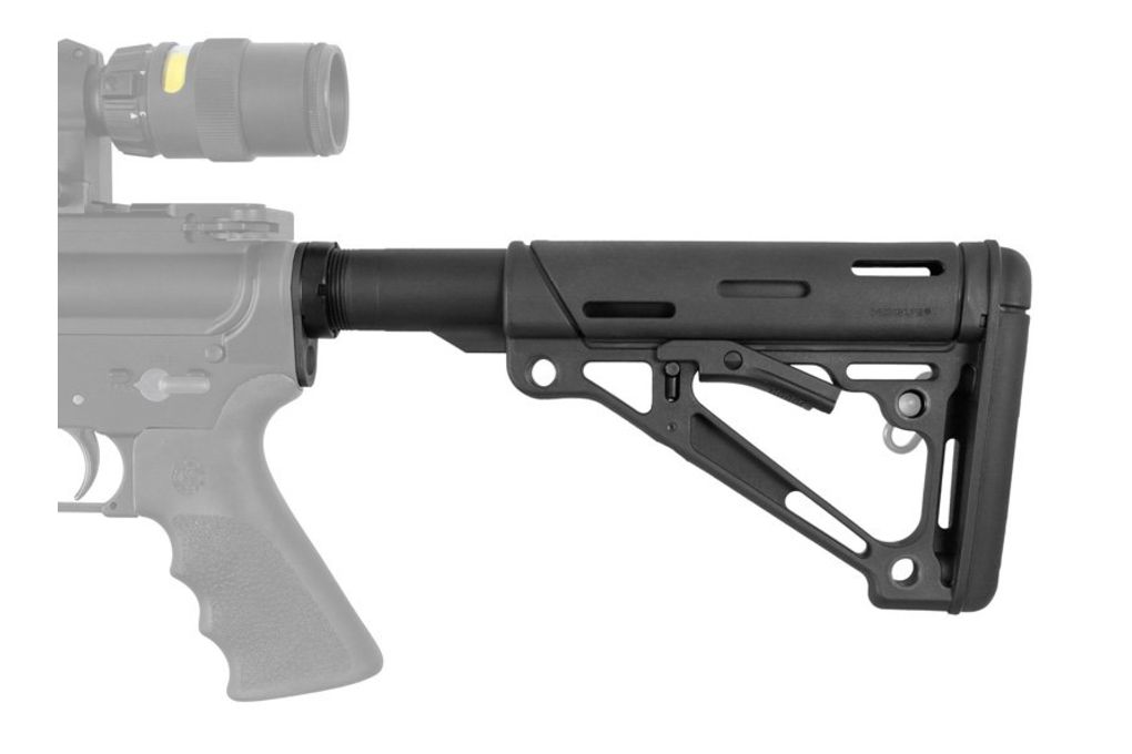 Hogue AR15/M-16 OM Mil-Spec Collapsible Buttstock,-img-2
