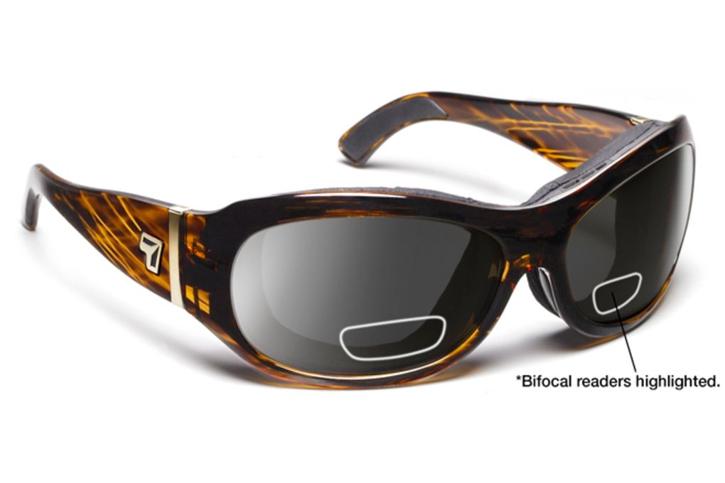 7 Eye Briza/ SharpView Gray +2.50 Reader Sunglasse-img-0