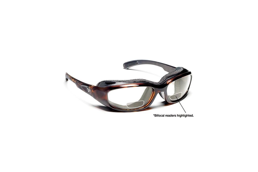 7 Eye Churada AirShield Sunglasses,Dark Tortoise F - Eyewear at