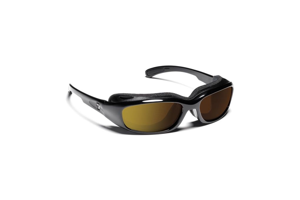 7 Eye Churada- SharpView Glossy Black Sunglasses, -img-0