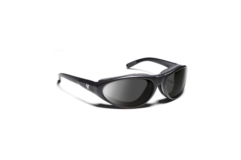 7 Eye Cyclone- SharpView Matte Black Sunglasses, S-img-0