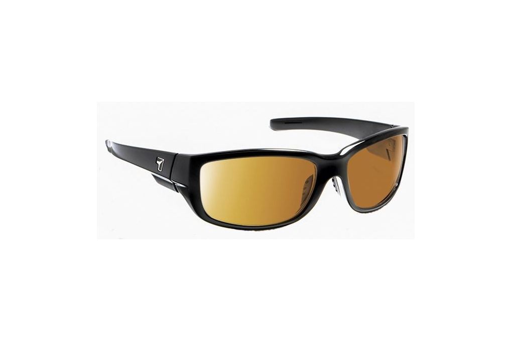 7 Eye Dillon Active Sunglasses,Glossy Black Frame,-img-0