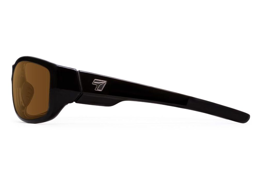 7 Eye Dillon Active Sunglasses,Glossy Black Frame,-img-1