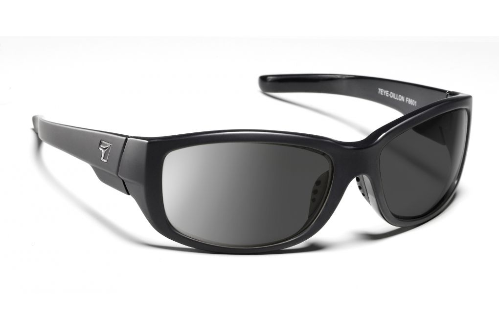 7 Eye Dillon Casual Street Sunglasses, Matte Black-img-0