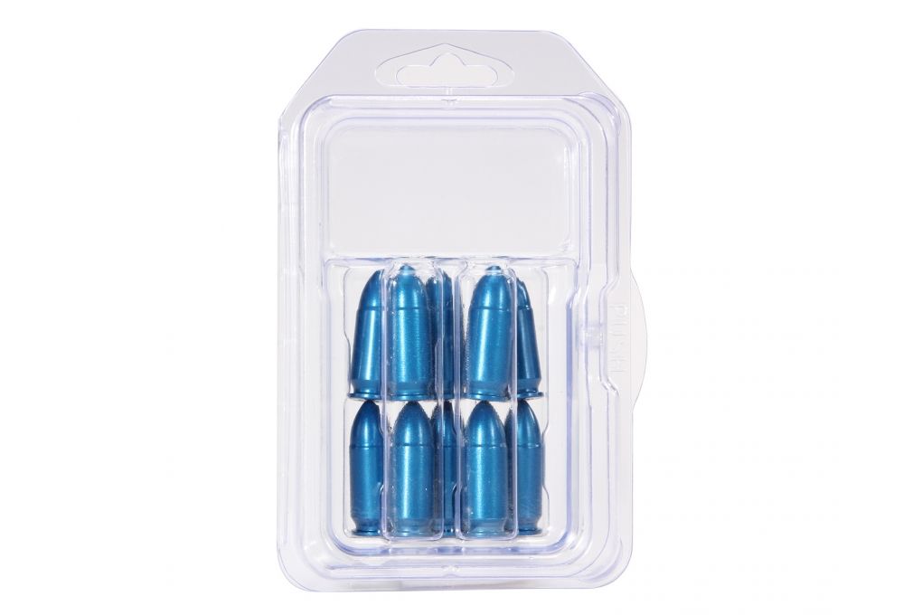 A-Zoom Centerfire Pistol Snap Caps, 9 mm, 10 Pack,-img-1