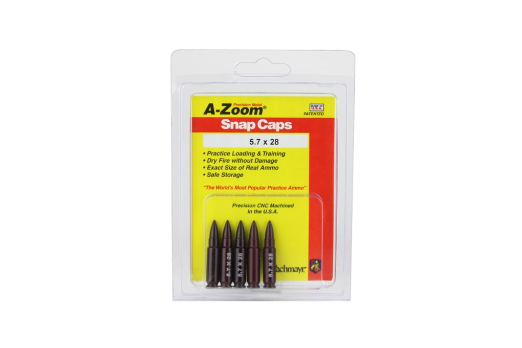 A-Zoom Precision Pistol Snap Caps, 5.7x28 mm, Pack-img-1