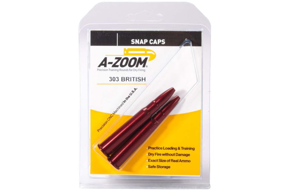 A-Zoom Rifle Snap Caps, 2 Pack, .303 British, 1222-img-2