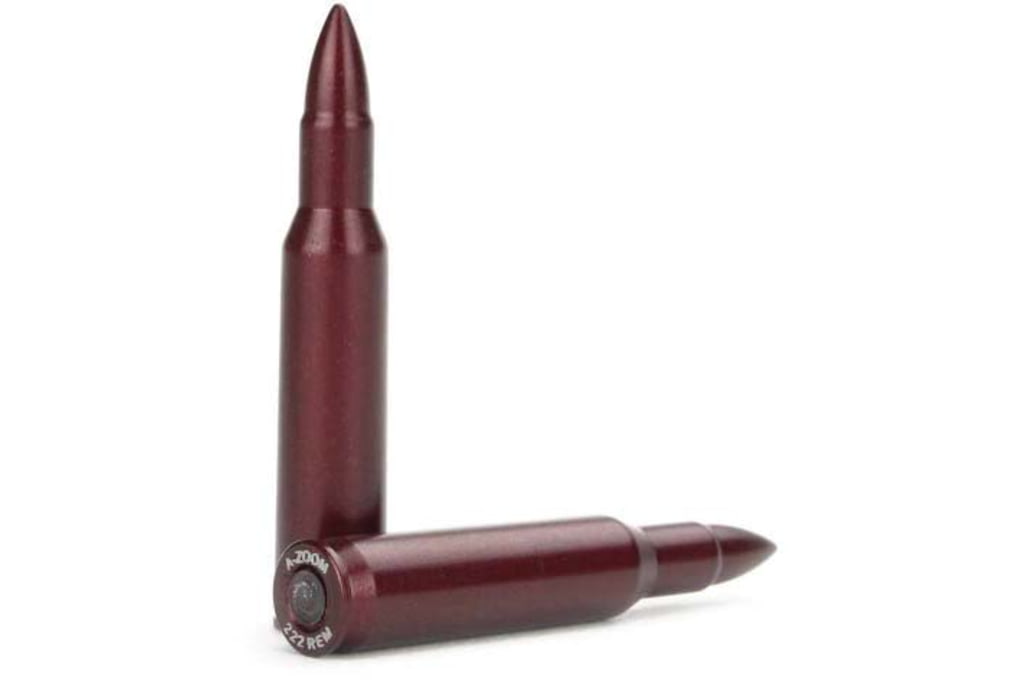 A-Zoom Rifle Snap Caps, 222 Remington, Pack of 2, -img-0
