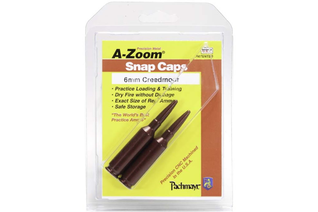 A-Zoom Rifle Snap Caps, 6mm Creedmoor, Pack of 2, -img-1