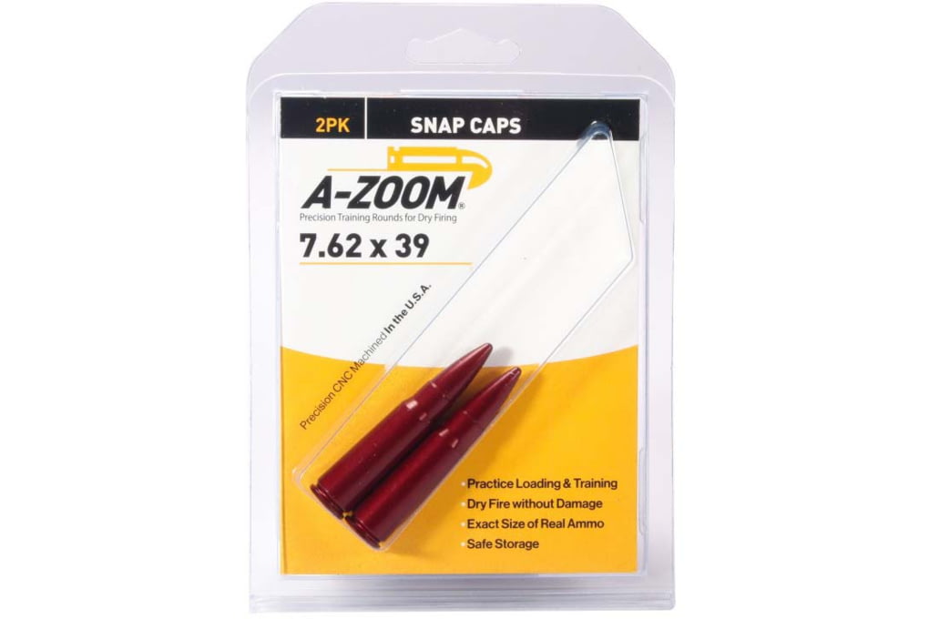 A-Zoom Rifle Snap Caps, 7.62 x 39, Pack of 2, 1223-img-2
