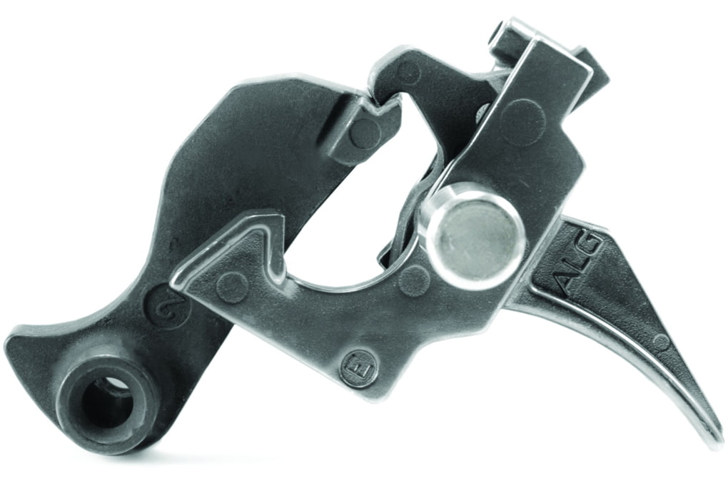 ALG Defense AK Trigger Ultimate with Lightning Bow, 5.5lb, Curved, Silver-img-0