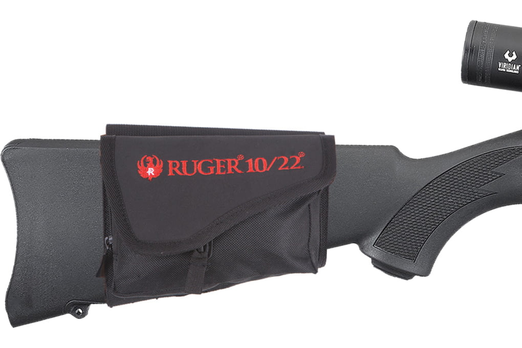 Allen Ruger 10/22 Buttstock Pouch, Black, 27222-img-1