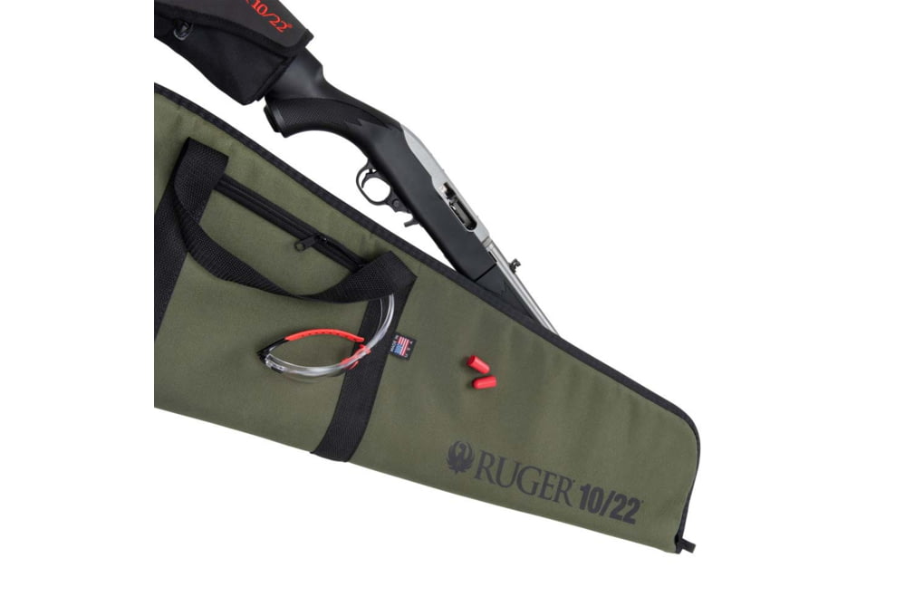 Ruger 10/22 Rifle Case w/Lockable Zipper and D-rin-img-2
