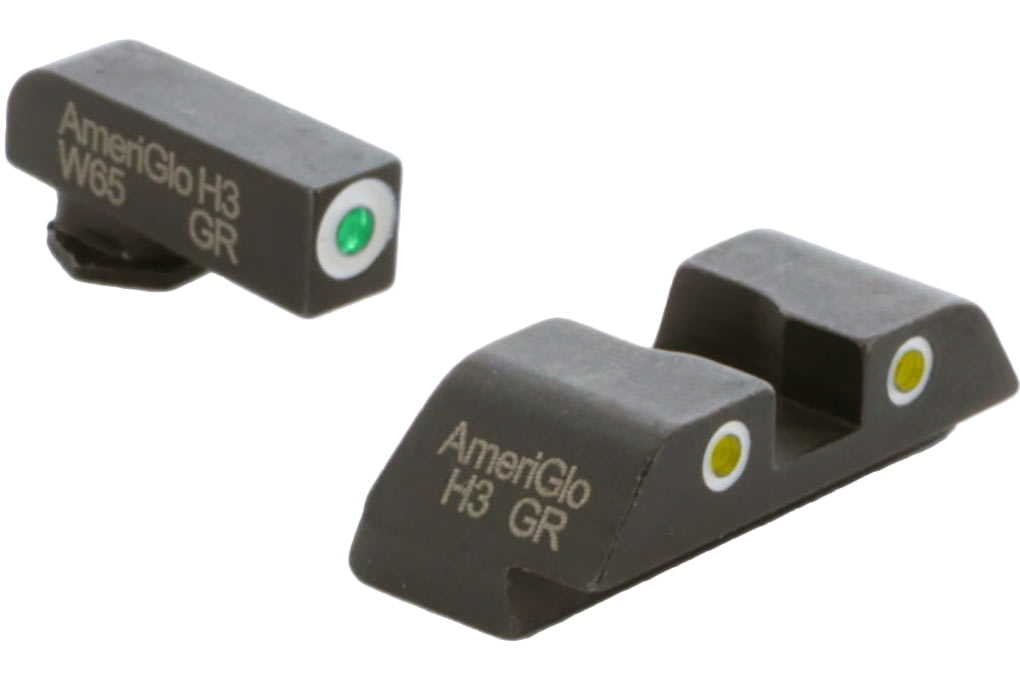 AmeriGlo Classic 3 Dot Night Sight Set, Glock 17/1-img-0