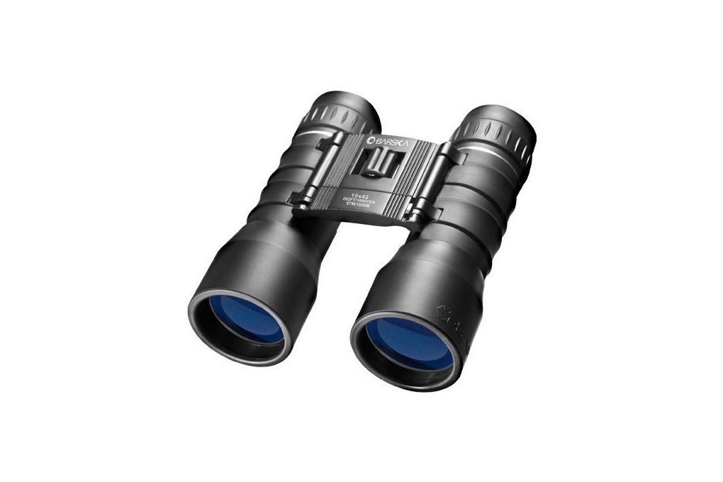Barska 10x42, Lucid View Binocular, Black, Compact-img-0