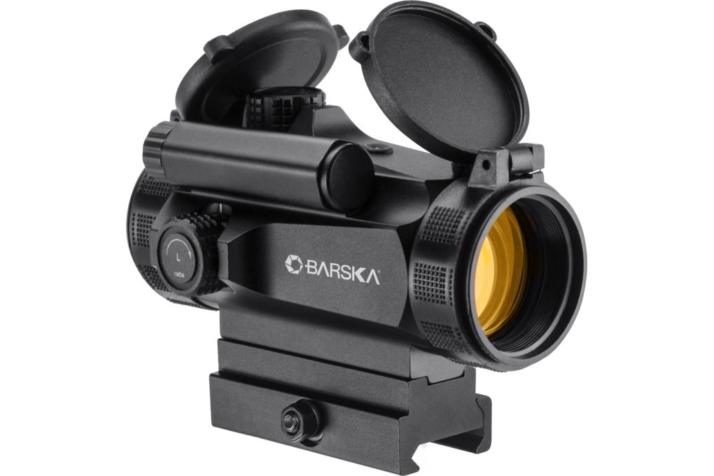 Barska 1x30 HQ Red Dot Sight, Black, Medium, AC13160-img-0