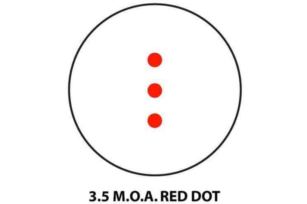 Barska 1x30 Red Dot Crossbow Scope, 3.5 MOA, Matte-img-1