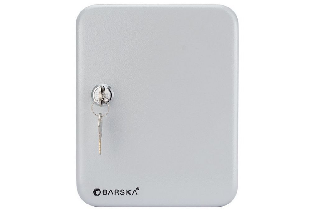 Barska 20 Key Lock BoxSecurity Safe, Steel, Black -img-1