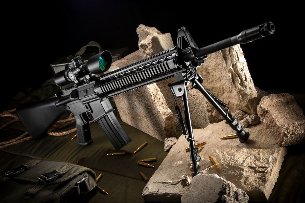 Barska 3-9x42mm Illuminated Mil-Dot Sniper Rifle S-img-1