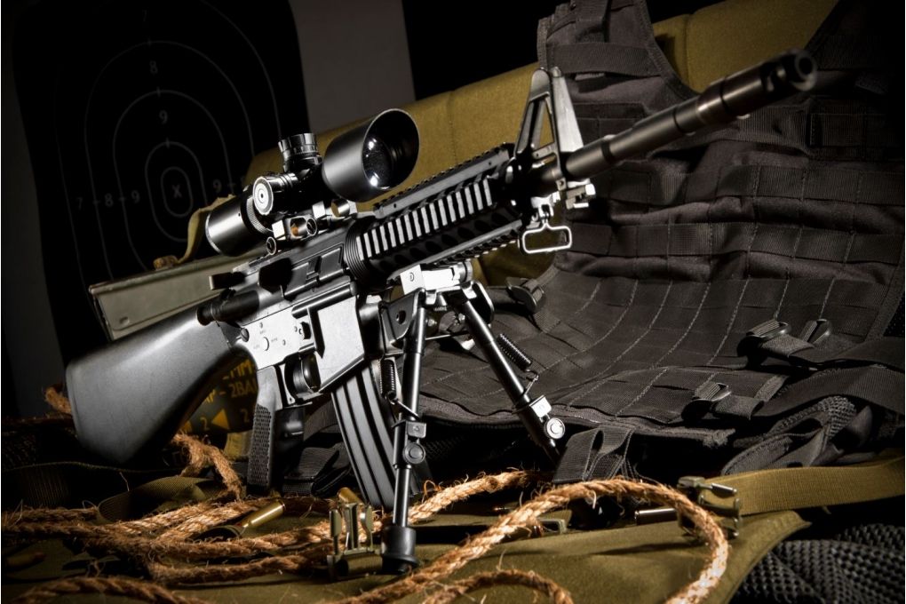 Barska 3-9x42mm Illuminated Mil-Dot Sniper Rifle S-img-2