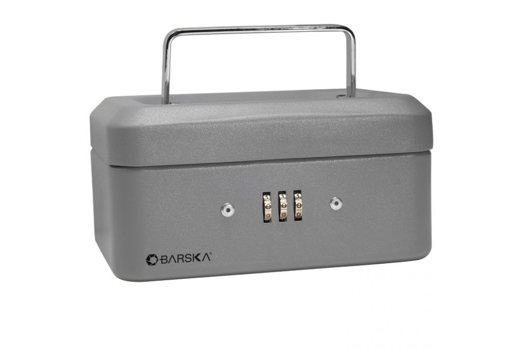 Barska Combination Lock Cash Box, 6in CB11782-img-1