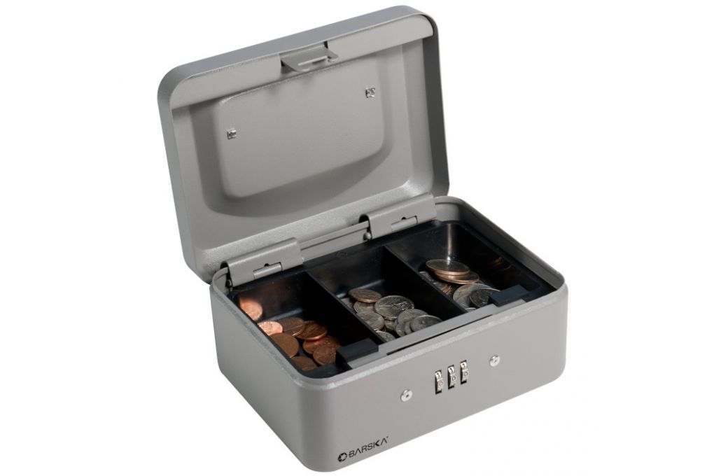 Barska Combination Lock Cash Box, 6in CB11782-img-2