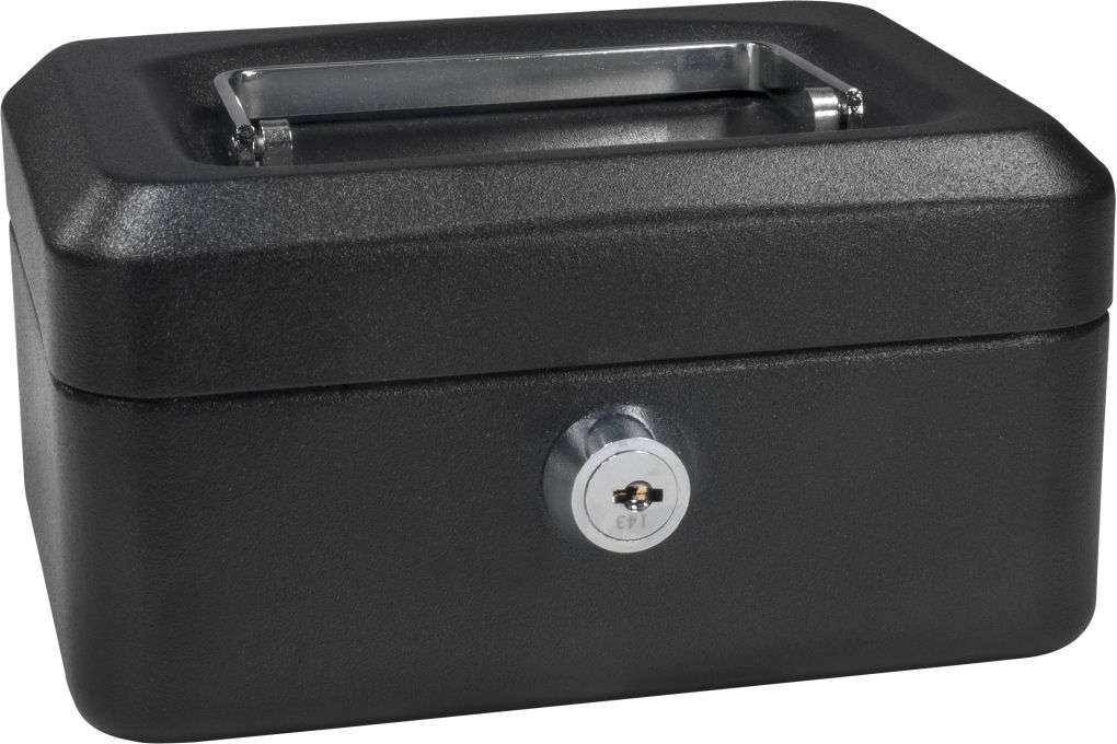 Barska 6in. Cash Box with Key Lock-img-0