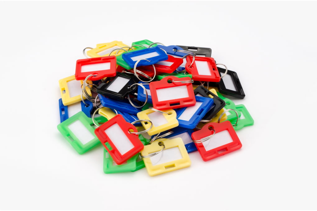 Barska Assorted Key Tags For Key Cabinets,Pack of -img-0