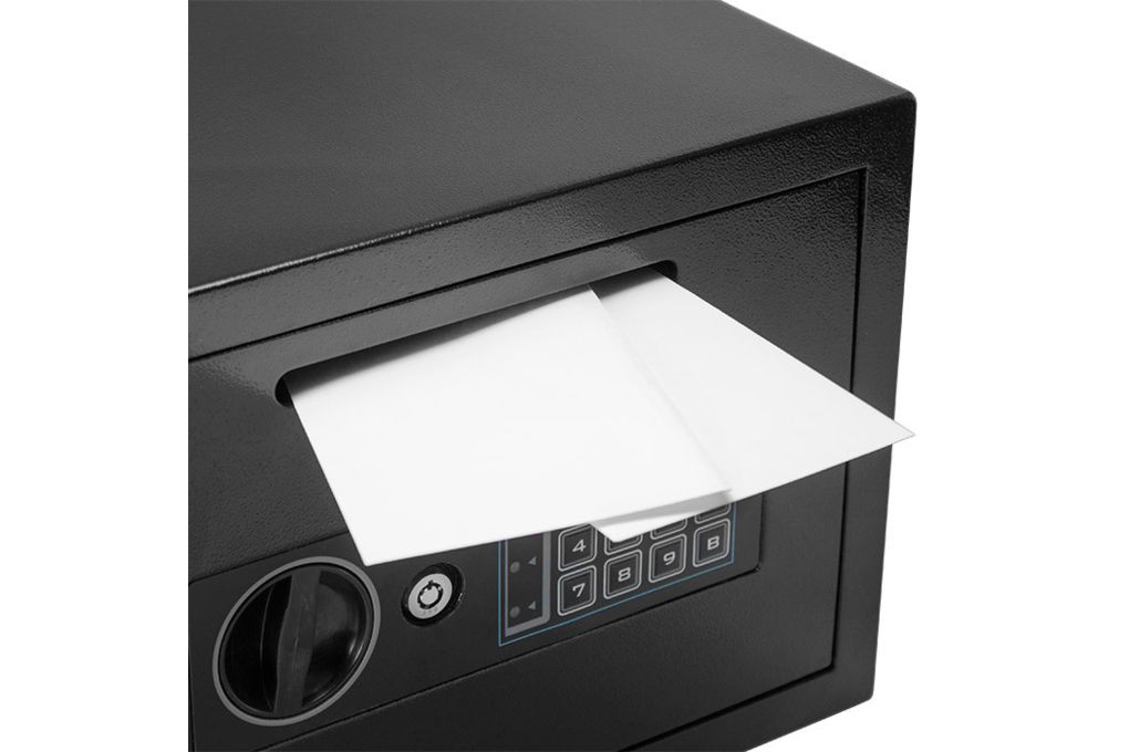 Barska Compact Keypad Depository Safe, Black AX119-img-3