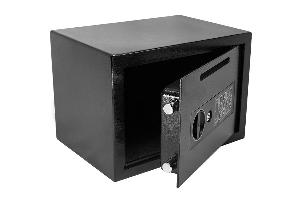 Barska Compact Keypad Depository Safe, Black AX119-img-2