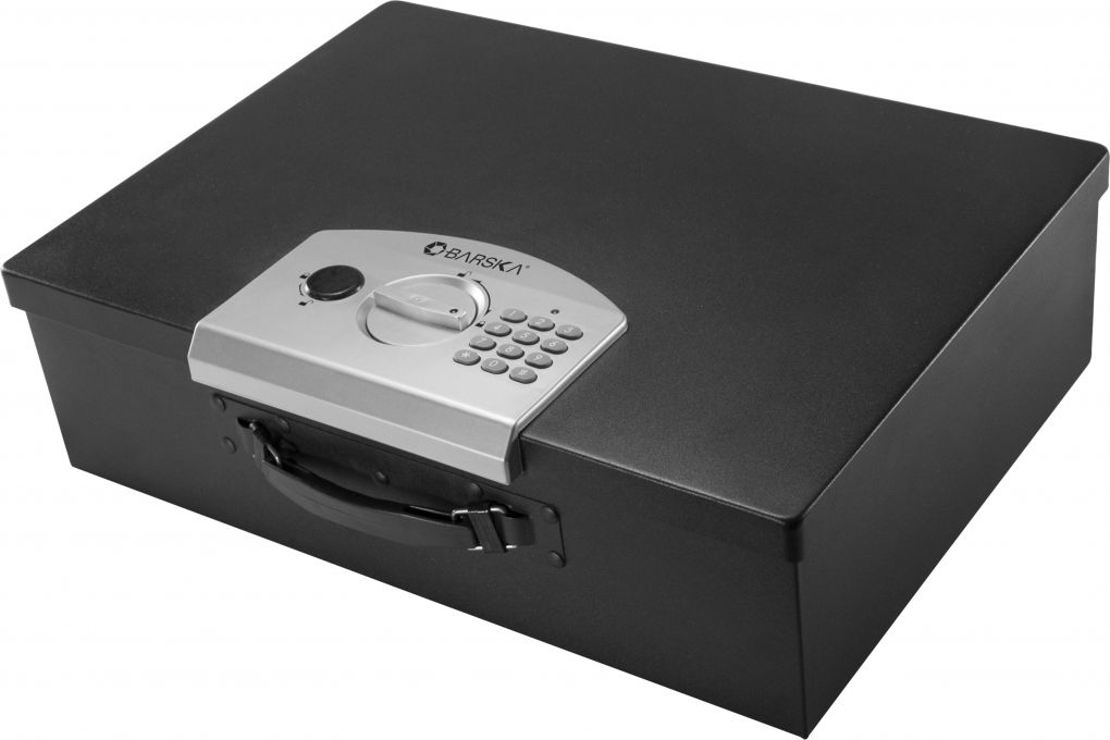 Barska Digital Portable Keypad Safe, Black AX11910-img-0