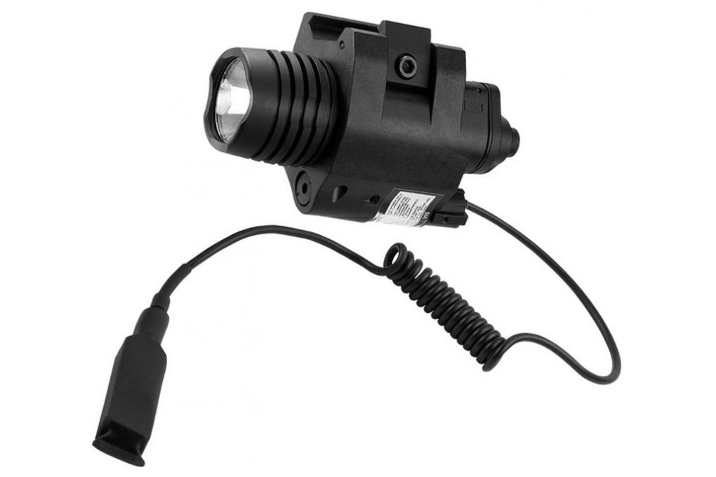 Barska Laser LED Weapon Flashlight, CR123A, Green,-img-2