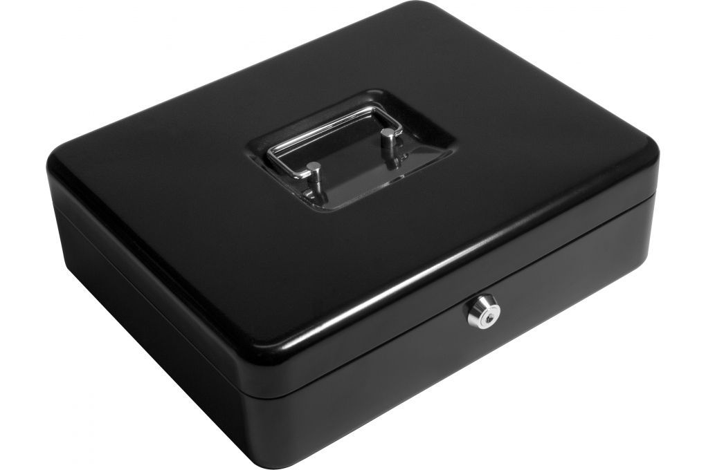 Barska Key Lock Cash Box & Removable Coin Tray CB1-img-0