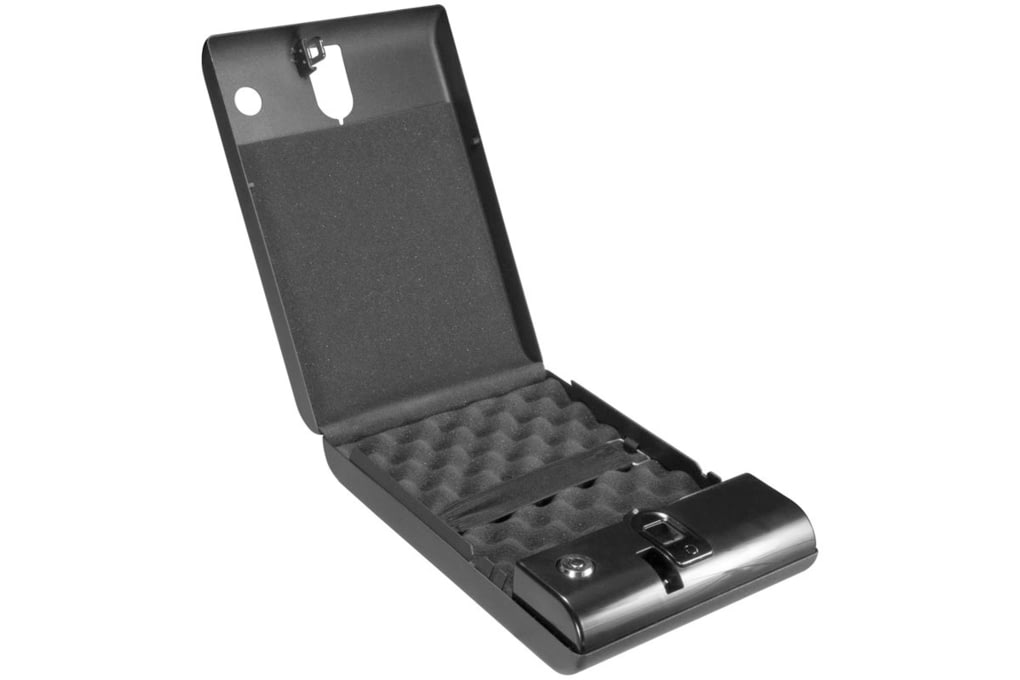 Barska Portable Biometric Compact Safe, Black AX11-img-2