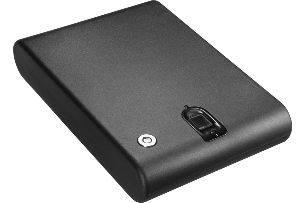 Barska Portable Biometric Compact Safe, Black AX11-img-1