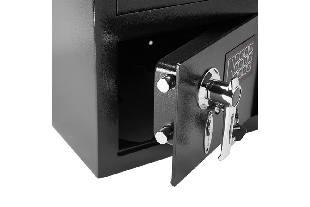 Barska Standard Keypad Depository Safe, Black AX11-img-3