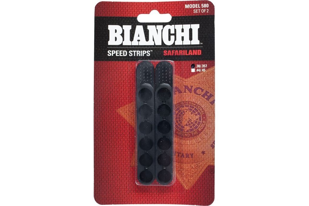 Bianchi 580 Speed Strips Pair, Black, .38/.357 Cal-img-0