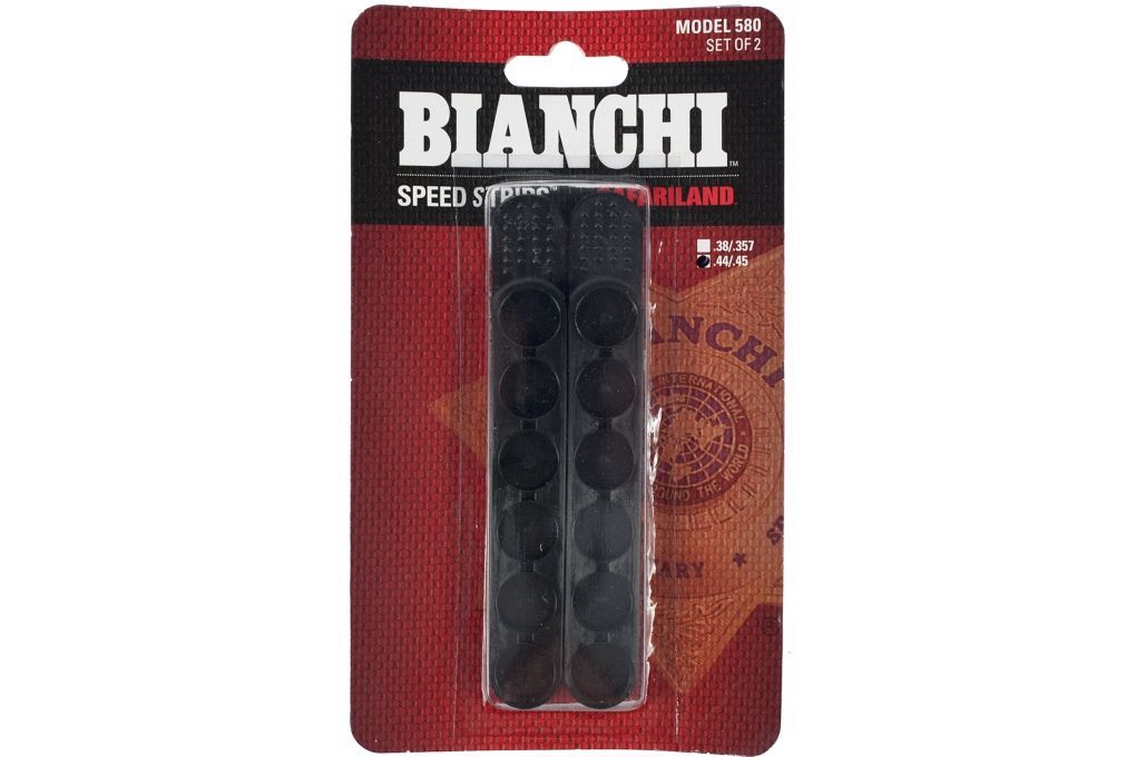 Bianchi 580 Speed Strips Pair, Black, .44/.45 Cali-img-0