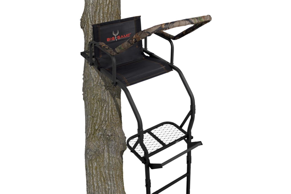 Big Game Treestands The Warrior DXT Ladder Stand, -img-0