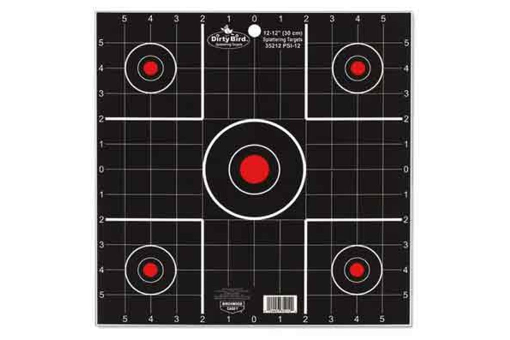 Birchwood Casey Dirty Bird Splattering Sight-In Targets 12in, 12 pk 35212-img-0