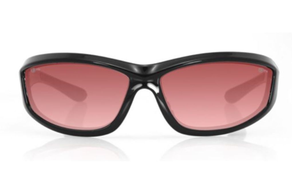 Bobster Charger Sunglass, Blk Frame, Rose Lenses ECHA001R-img-1