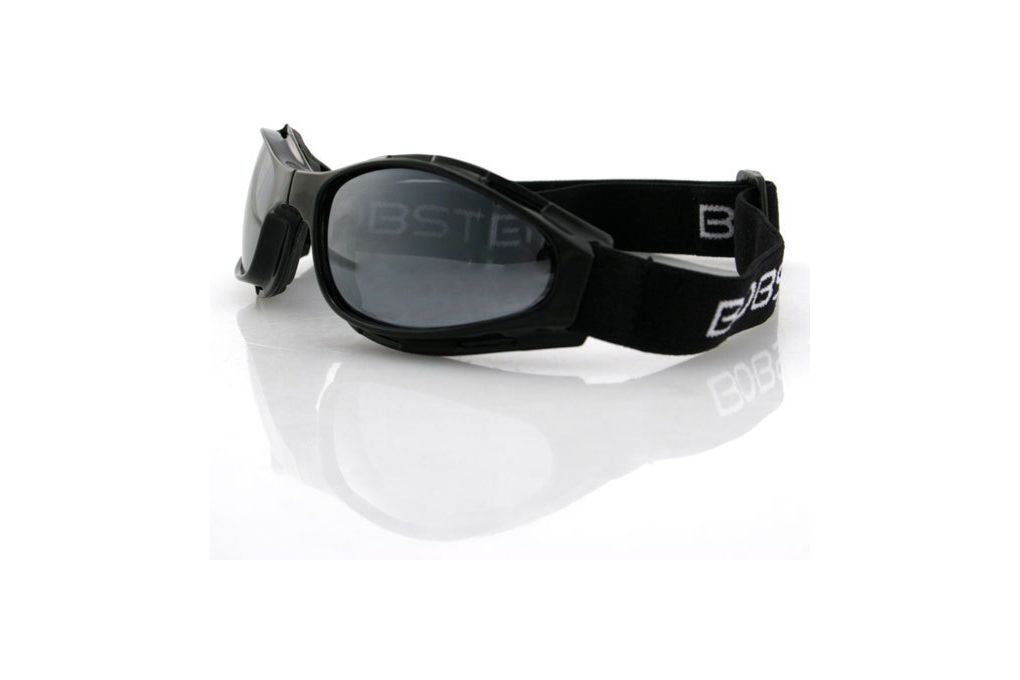 Bobster Crossfire Small Folding Goggles, Black Fra-img-0