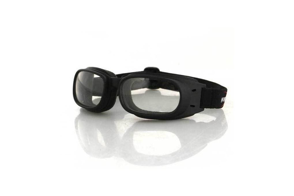 Bobster Piston Aerodynamic Goggles, Black Frame, C-img-0