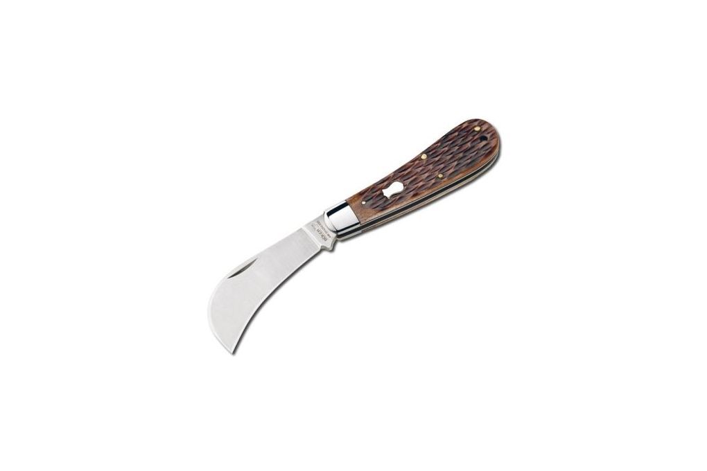 Boker USA Plus Hawkbill Folding Pocket Knife, Brow-img-0