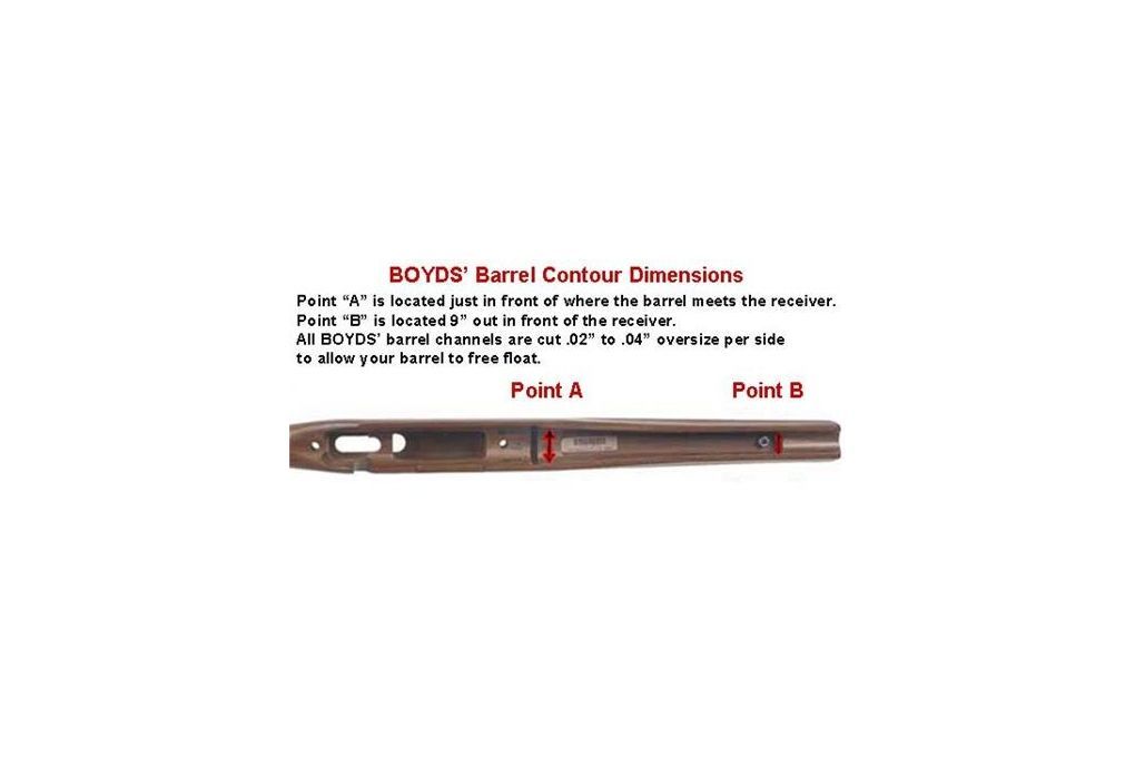 Boyds Hardwood Gunstocks Classic Mossberg Patriot Bolt Short Action-img-1