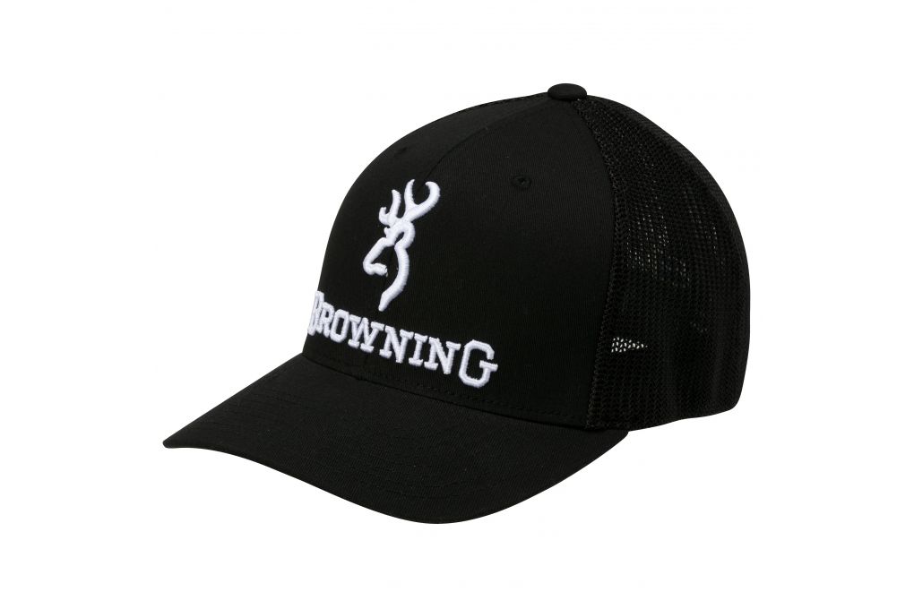 Browning Branded Cap, Black, Small / Medium, 30837-img-0