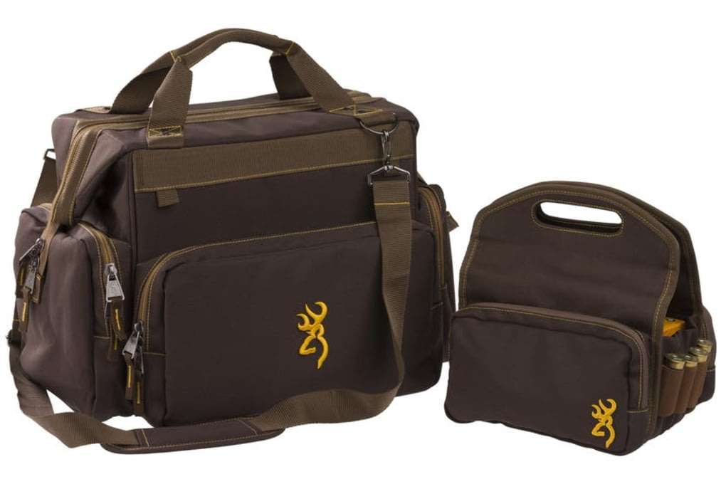 Browning Comp Series Range Bag w/ Line Bag, Brown,-img-0