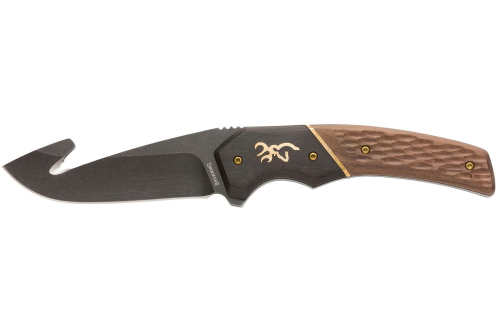 Browning Huner Fixed Blade Knife, 3.5in, 440-C, G--img-0