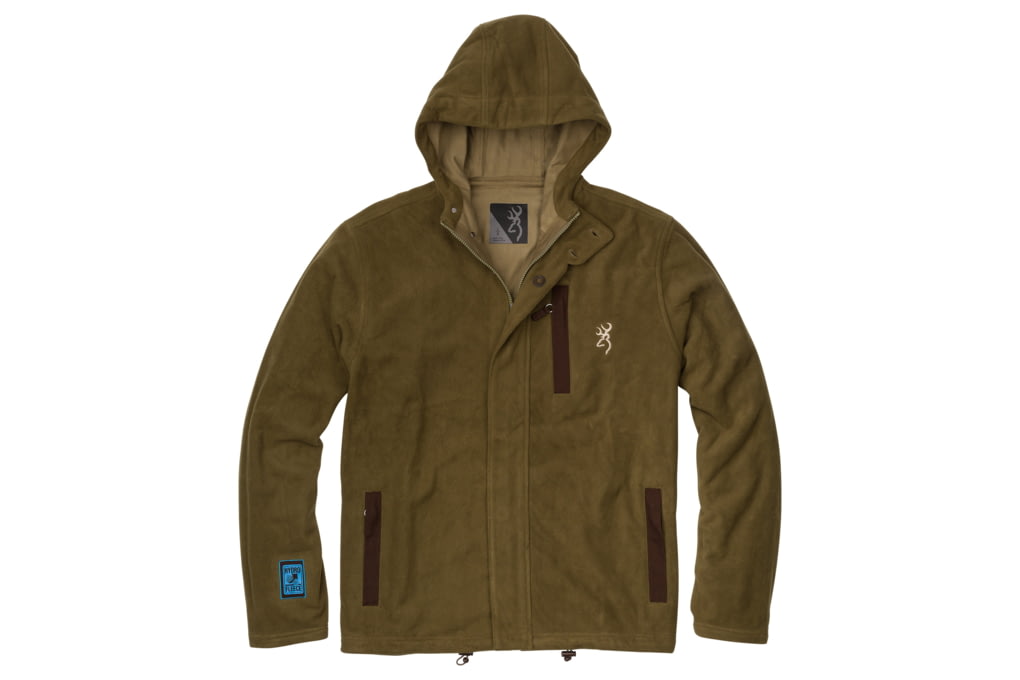 Browning Hydro-Fleece Jacket - Mens, Dark Olive, L-img-0