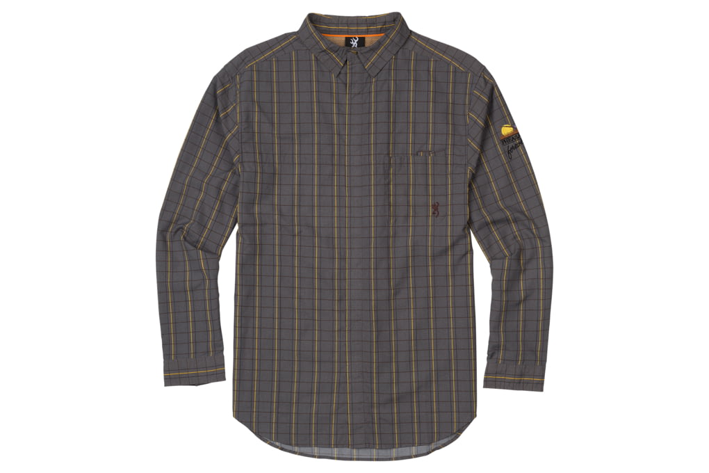 Browning Lightweight Shirt - Men's, Plaid, Medium,-img-0